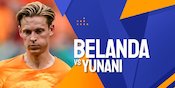Link Live Streaming Kualifikasi Euro Belanda vs Yunani di Vision+