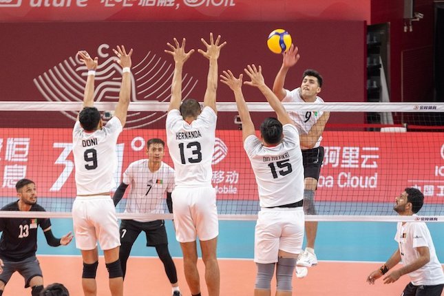 Tim voli putra Indonesia lolos 12 besar Asian Games 2023 Tim voli putra Indonesia lolos 12 besar Asian Games 2023