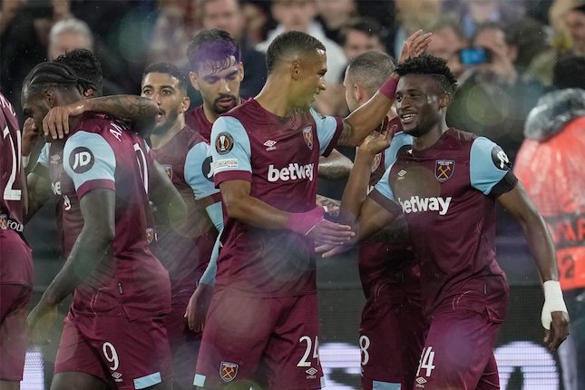 1. West Ham 1. West Ham