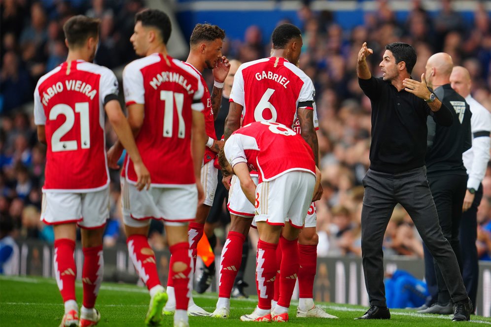 Arsenal Main Bagus tapi Gak Bisa Cetak Gol, Arteta: Masa Harus Saya Suruh Main Jelek?