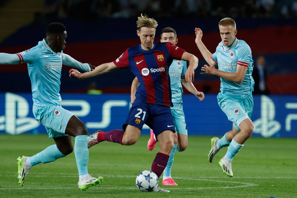 Bantai Royal Antwerp, Barcelona Awali Liga Champions Musim Ini dengan Baik