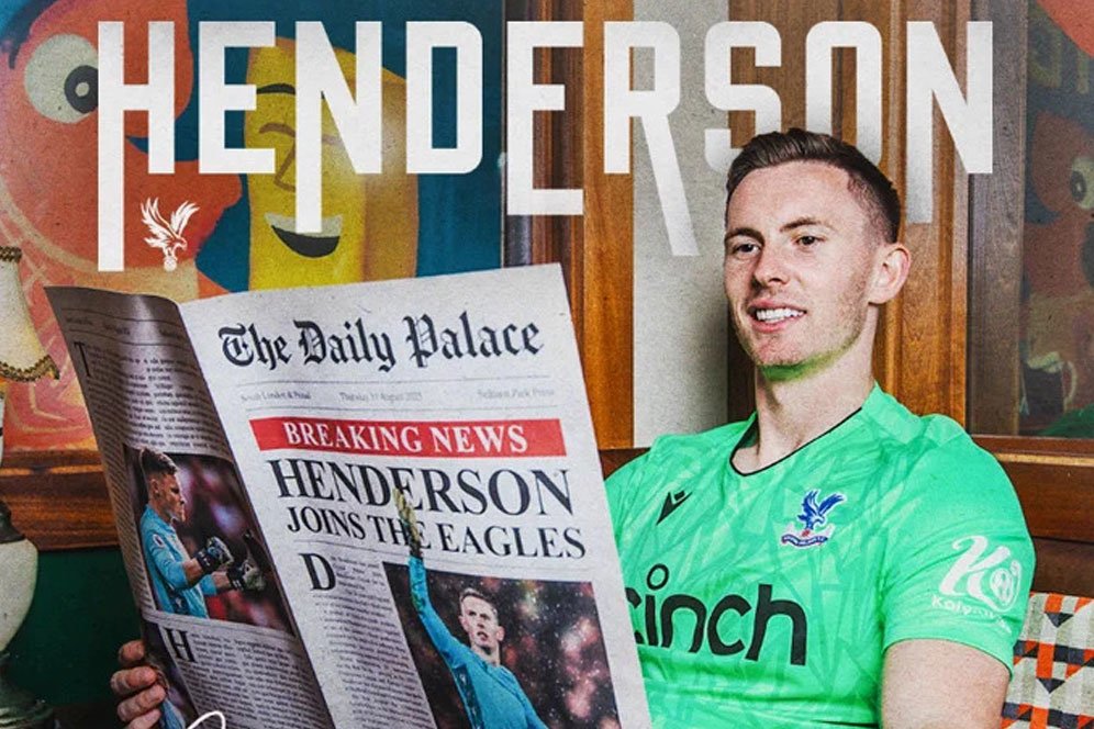 Manchester United Resmi Lepas Dean Henderson ke Crystal Palace Manchester United Resmi Lepas Dean Henderson ke Crystal Palace