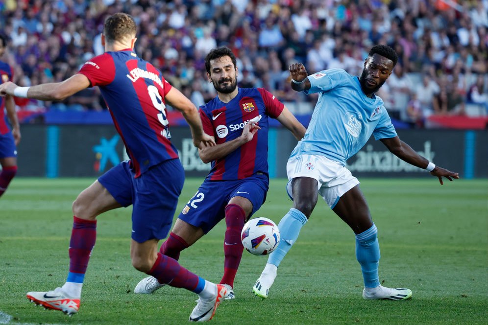 Hasil Barcelona vs Celta Vigo: Skor 3-2