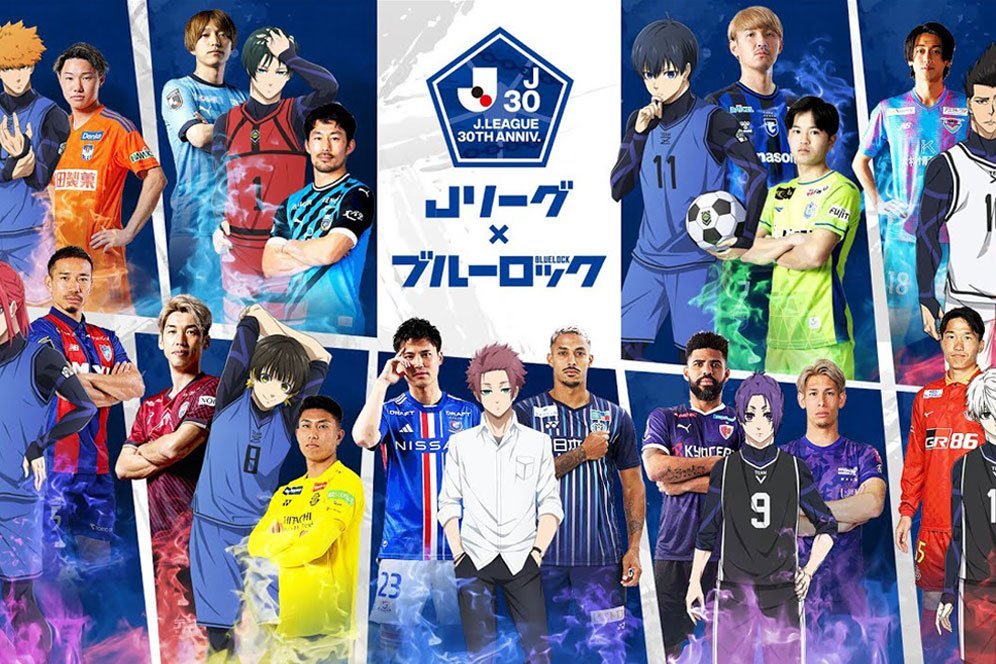 J.LEAGUE X BLUE LOCK: Kolaborasi Legendaris 2 Sisi Sepak Bola Jepang J.LEAGUE X BLUE LOCK: Kolaborasi Legendaris 2 Sisi Sepak Bola Jepang