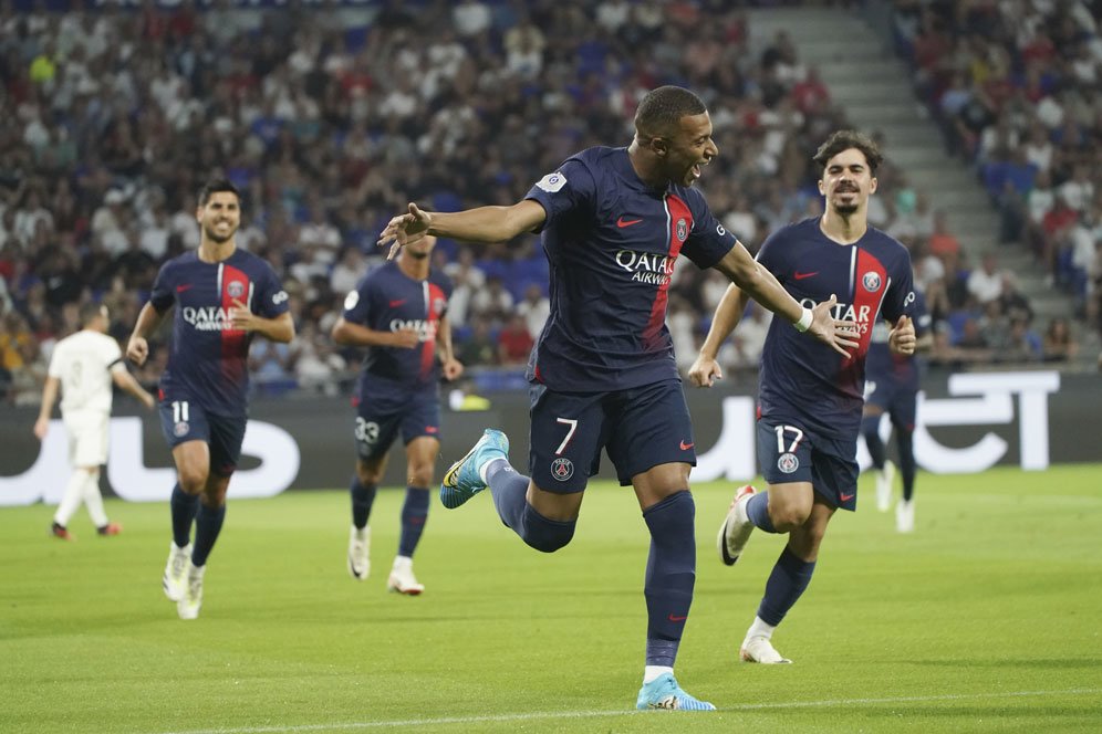 Hasil Lyon vs PSG: Skor 1-4