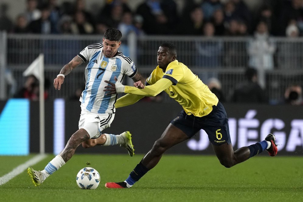 Man of the Match Argentina vs Ekuador: Rodrigo De Paul
