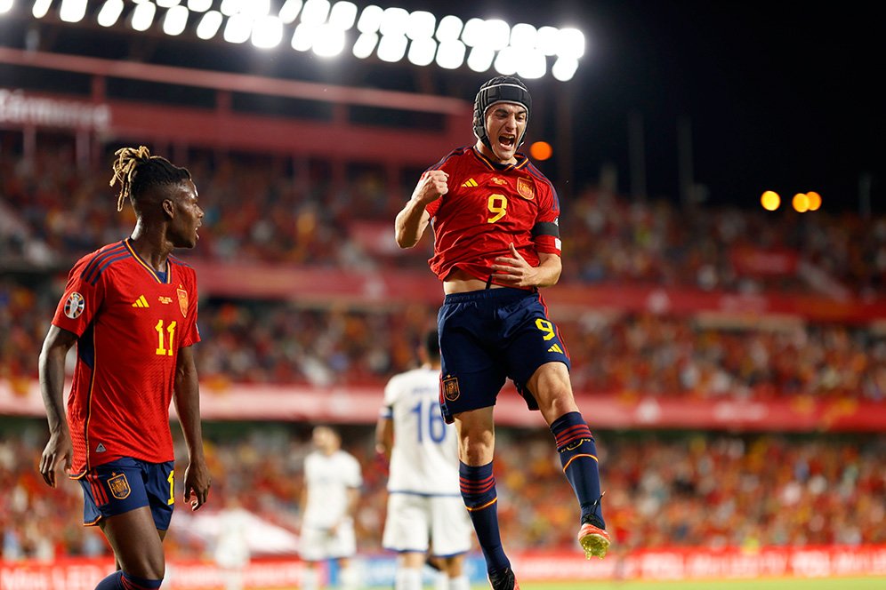 Hasil Spanyol vs Siprus: Skor 6-0