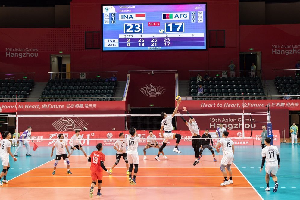 Hasil Lengkap dan Klasemen Voli Putra Asian Games 2023