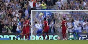 Hasil Brighton vs Liverpool: Skor 2-2