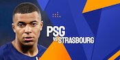 Link Live Streaming Ligue 1 PSG vs Strasbourg di Vidio