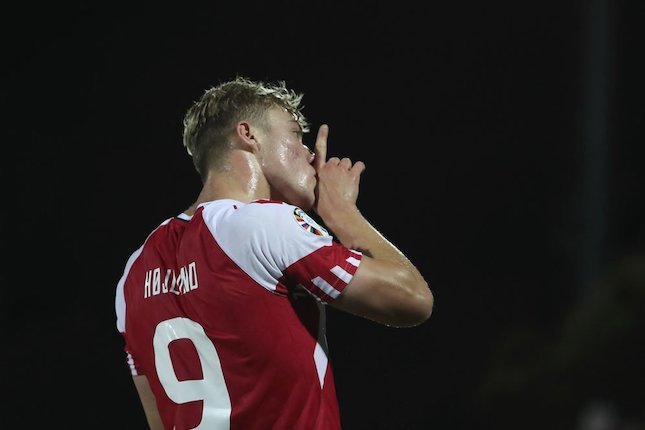 Penampilan Rasmus Hojlund bersama Denmark Sejauh Ini