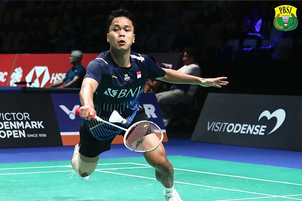 Bekuk Magnus Johannesen, Anthony Sinisuka Ginting Melaju ke 16 Besar French Open 2023 Bekuk Magnus Johannesen, Anthony Sinisuka Ginting Melaju ke 16 Besar French Open 2023