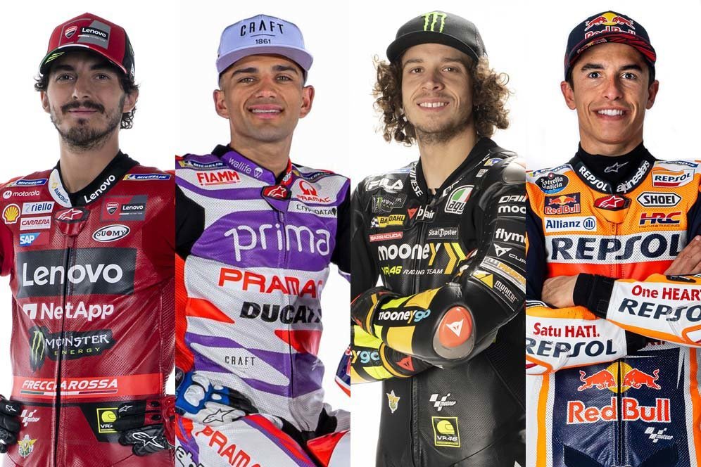 Daftar Pembalap Ducati di MotoGP 2024: 8 Rider Kawinkan 16 Gelar Dunia