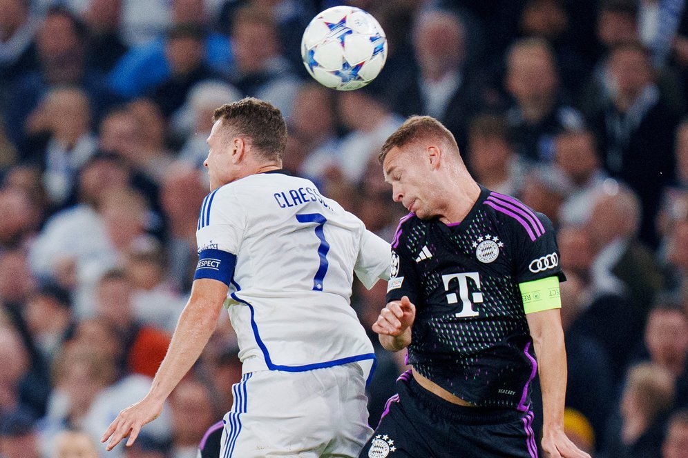 Man of the Match FC Copenhagen vs Bayern Munchen: Joshua Kimmich Man of the Match FC Copenhagen vs Bayern Munchen: Joshua Kimmich