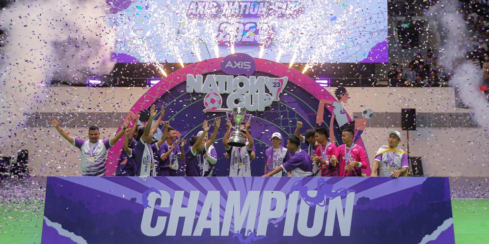 SMAN 8 Makassar menjuarai AXIS Nation Cup 2023. (c) Bola.com/Bagaskara Lazuardi