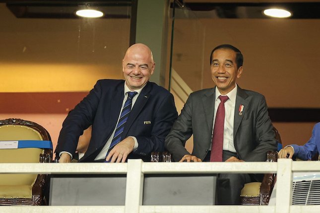 Pujian dan Pesan Presiden Jokowi Tuntuk Timnas Indonesia