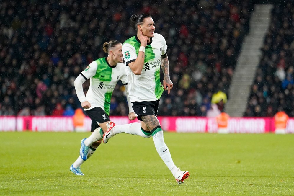 Hasil Bournemouth vs Liverpool: Skor 1-2