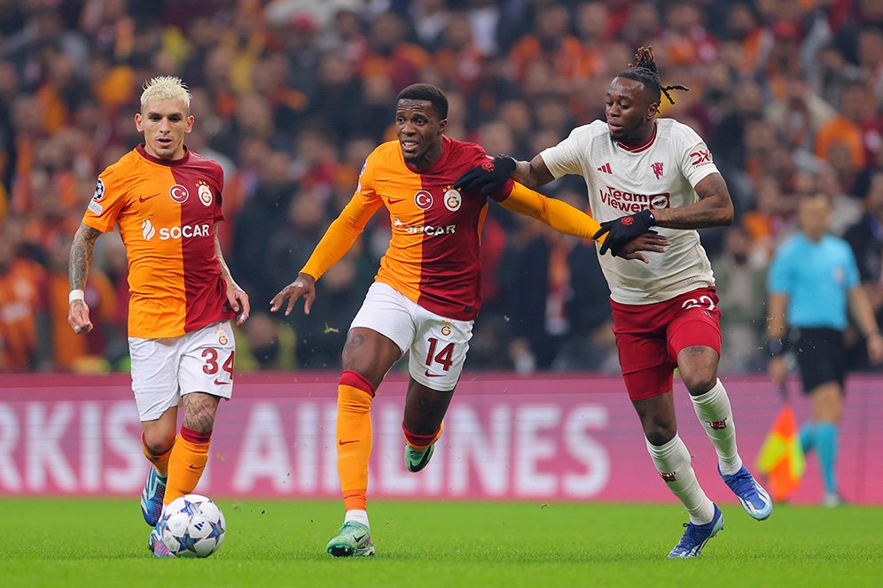 Hasil Galatasaray vs Manchester United: Skor 3-3