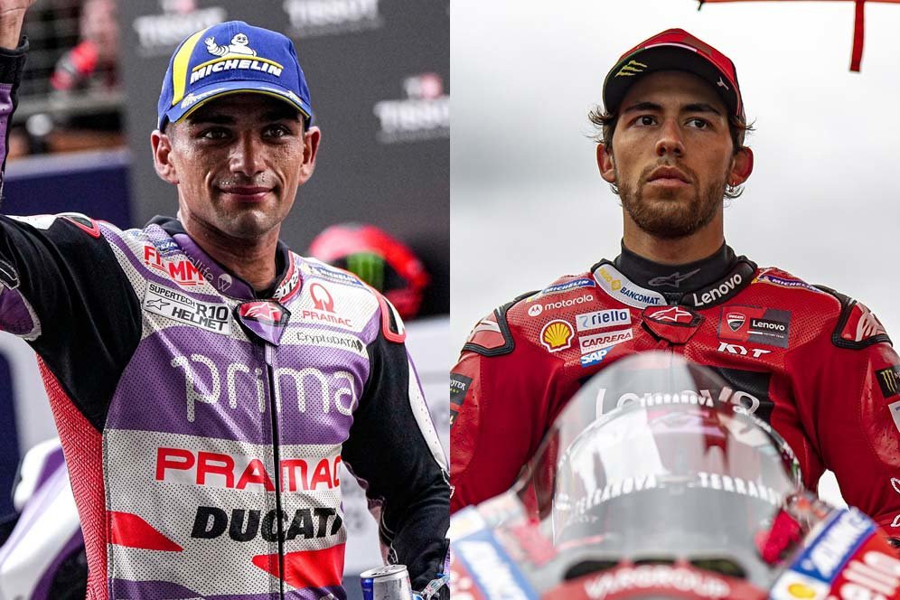 Manajer Jorge Martin dan Enea Bastianini Bantah Gosip Tukar Tim di MotoGP 2024 Manajer Jorge Martin dan Enea Bastianini Bantah Gosip Tukar Tim di MotoGP 2024