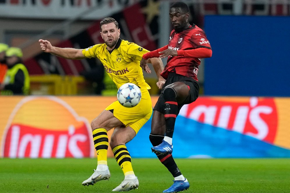 Hasil AC Milan vs Borussia Dortmund: Skor 1-3