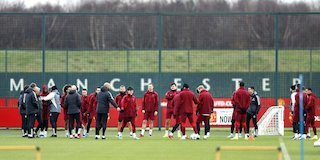 Mengintip Sesi Latihan Pemain Man United Jelang Hadapi Bayern Munchen 