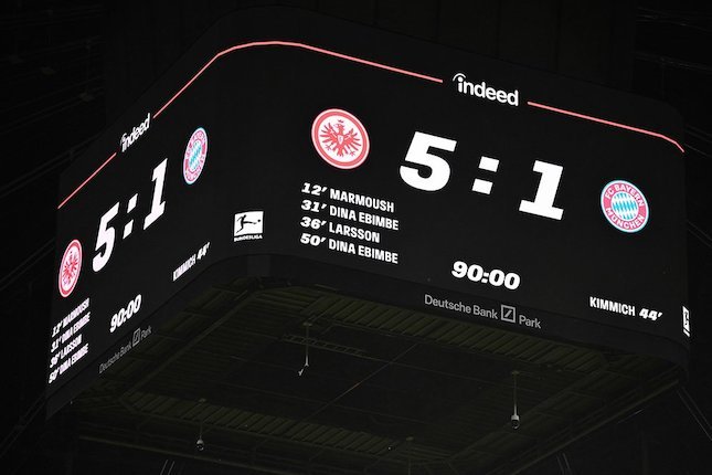 Eintracht Frankfurt 5-1 Bayern Munchen Eintracht Frankfurt 5-1 Bayern Munchen