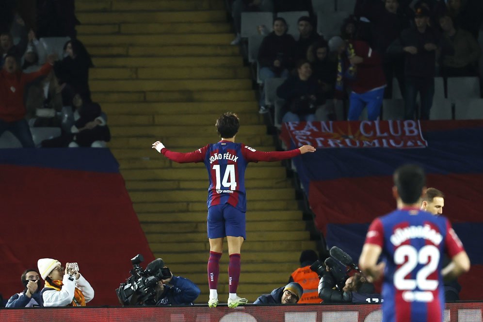 Bikin Selebrasi Ala Bellingham di laga Barcelona vs Atletico, Ini Klarifikasi Joao Felix Bikin Selebrasi Ala Bellingham di laga Barcelona vs Atletico, Ini Klarifikasi Joao Felix