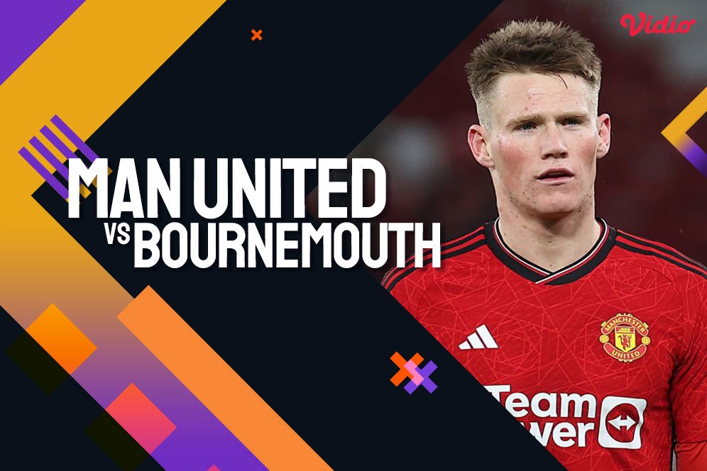 Link Siaran Live Streaming Premier League Man United vs Bournemouth di Vidio Link Siaran Live Streaming Premier League Man United vs Bournemouth di Vidio