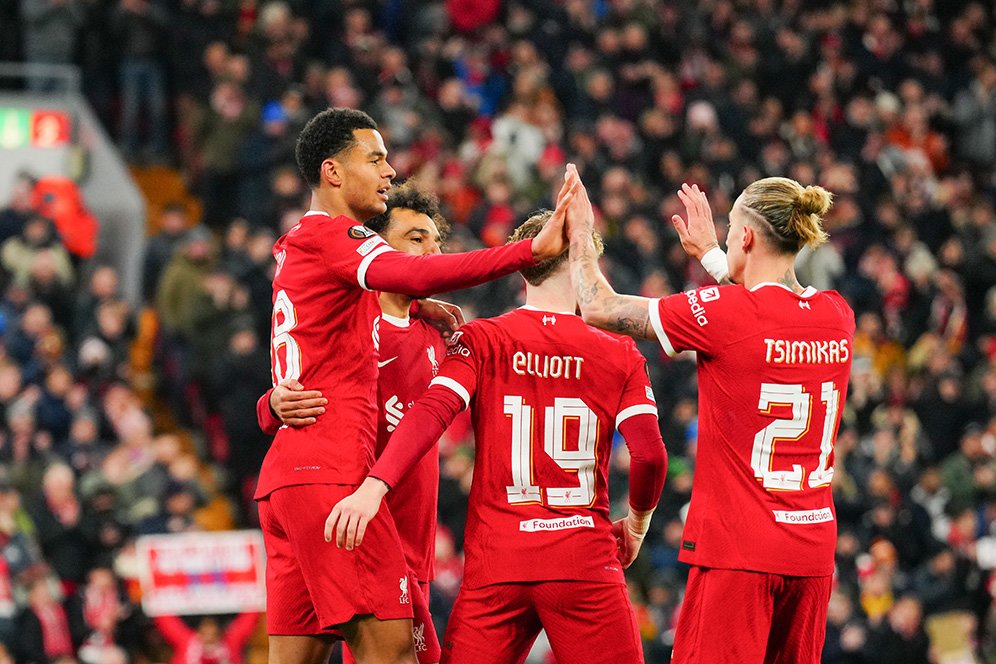 Hasil Liverpool vs LASK: Skor 4-0