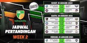 Jadwal Siaran Langsung Pekan 2 IBL Indonesia 2024 di Vidio, 19-21 Januari 2024