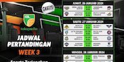 Jadwal Siaran Langsung Pekan 3 IBL Indonesia 2024 di Vidio, 26-28 Januari 2024 Jadwal Siaran Langsung Pekan 3 IBL Indonesia 2024 di Vidio, 26-28 Januari 2024