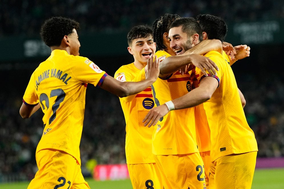 Hasil Real Betis vs Barcelona: Skor 2-4 Hasil Real Betis vs Barcelona: Skor 2-4
