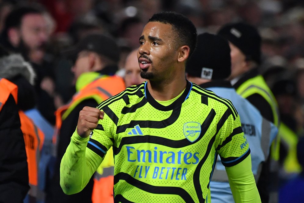 Arsenal vs Liverpool, Gabriel Jesus Siap Perkuat The Gunners