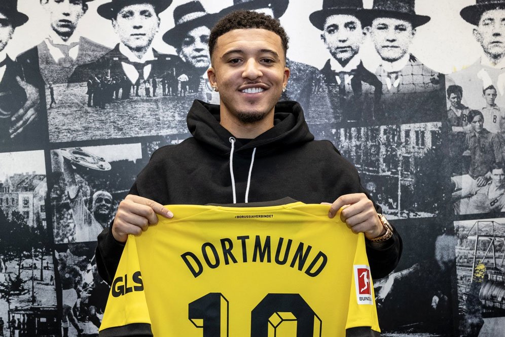Resmi, Manchester United Pinjamkan Jadon Sancho ke Borussia Dortmund Resmi, Manchester United Pinjamkan Jadon Sancho ke Borussia Dortmund