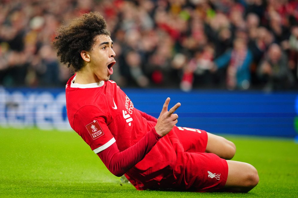 Cetak Gol Debut di Liverpool, Jayden Danns Serasa di Film Cetak Gol Debut di Liverpool, Jayden Danns Serasa di Film