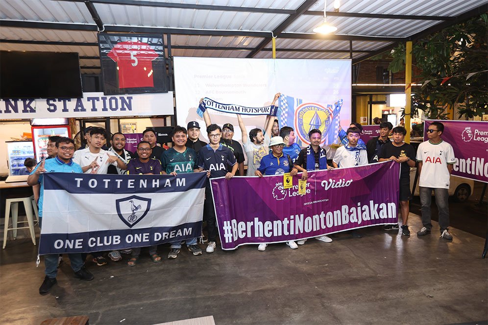 Keseruan Roaring Night Laga Everton vs Tottenham di Kemang Keseruan Roaring Night Laga Everton vs Tottenham di Kemang