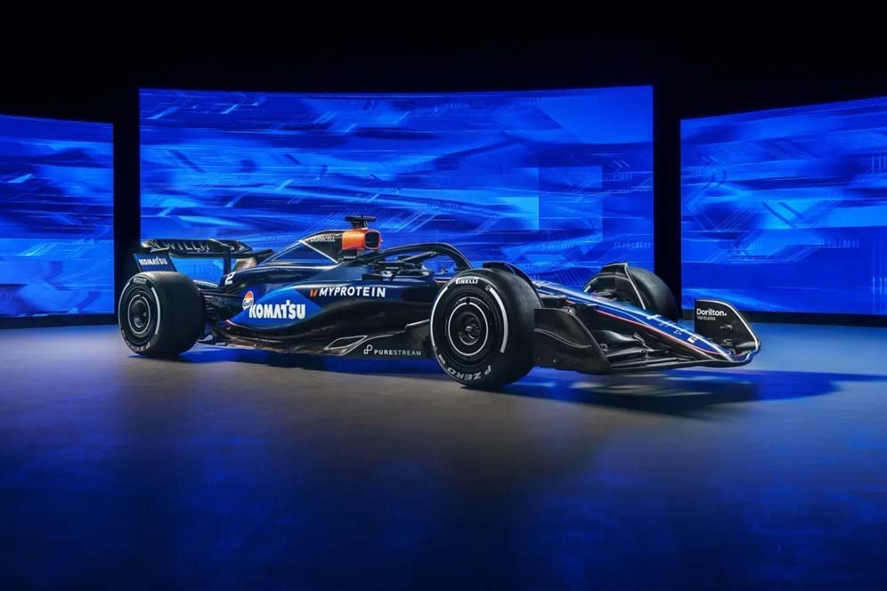 Foto: Corak Mobil Baru Williams Racing Jelang Formula 1 2024 Foto: Corak Mobil Baru Williams Racing Jelang Formula 1 2024