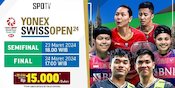 Jadwal Final Swiss Open 2024 Hari Ini, Minggu 24 Maret 2024 Jadwal Final Swiss Open 2024 Hari Ini, Minggu 24 Maret 2024