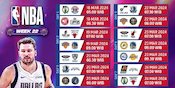 Jadwal Live Streaming Pekan 22 NBA 2023/2024 di Vidio, 18-24 Maret 2024