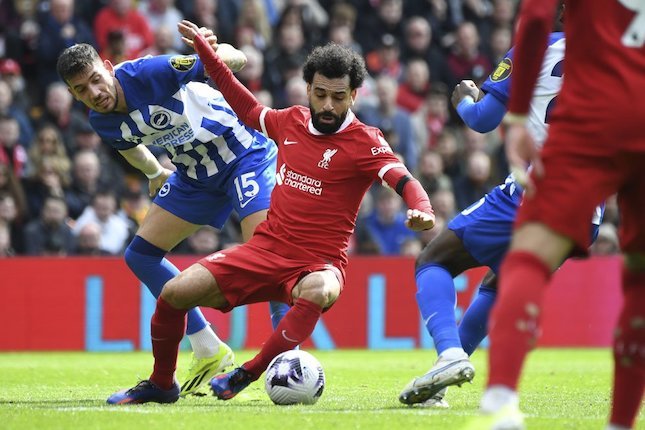 Hasil Liverpool vs Brighton: Skor 2-1