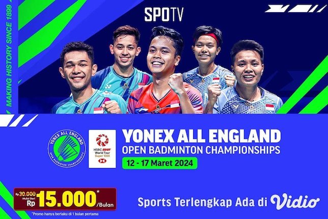 Nonton All England Open di Vidio Nonton All England Open di Vidio