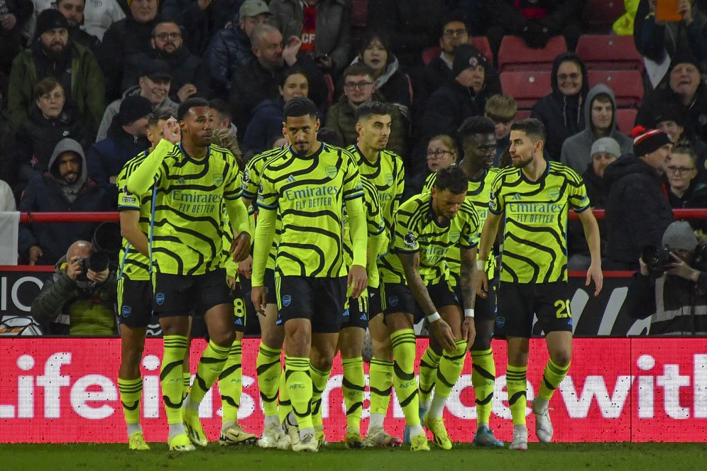 Menang 0-6 Lawan Sheffield, Arsenal Emang Si Paling Cetak Gol
