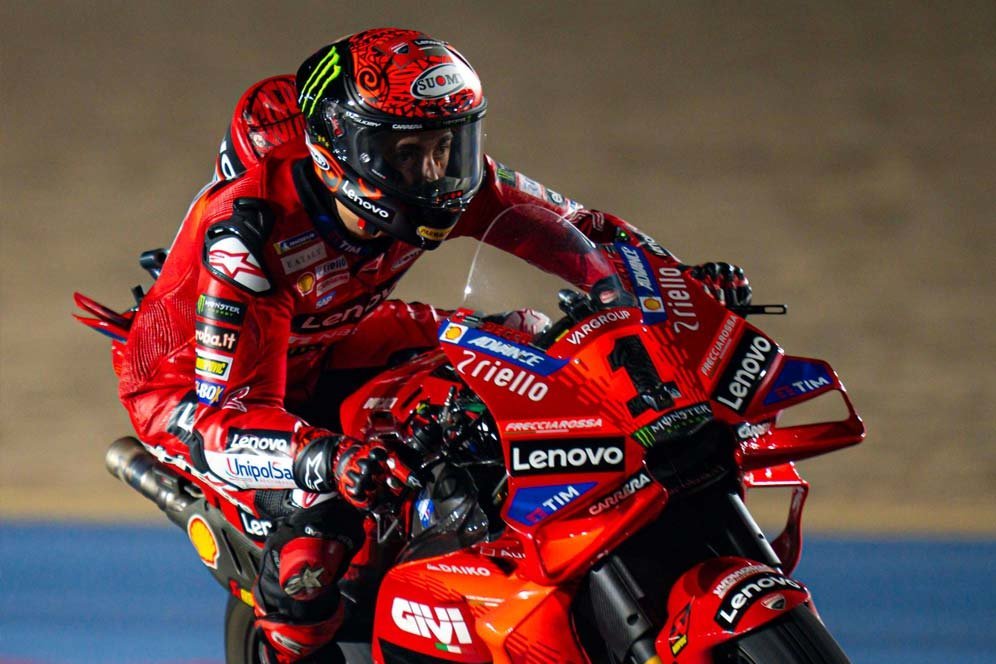 Hasil Balapan MotoGP Qatar 2024: Pedro Acosta Bersinar, Pecco Bagnaia Menang Dominan Hasil Balapan MotoGP Qatar 2024: Pedro Acosta Bersinar, Pecco Bagnaia Menang Dominan