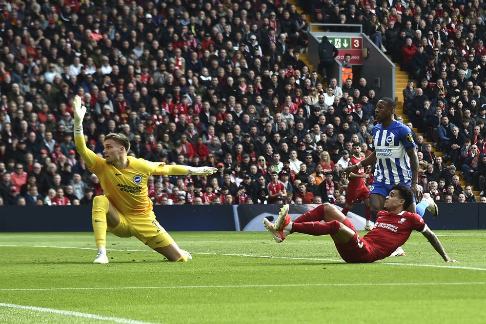 Hasil Liverpool vs Brighton: Skor 2-1 Hasil Liverpool vs Brighton: Skor 2-1
