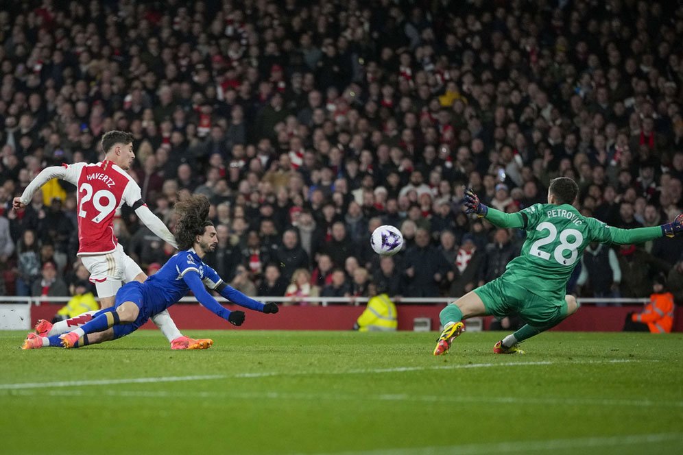 Brace vs Mantan, Brace Perdana Kai Havertz dengan Seragam Arsenal