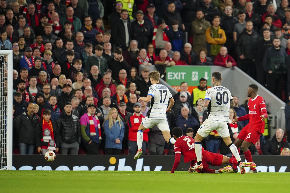Hasil Liverpool vs Atalanta: Skor 0-3