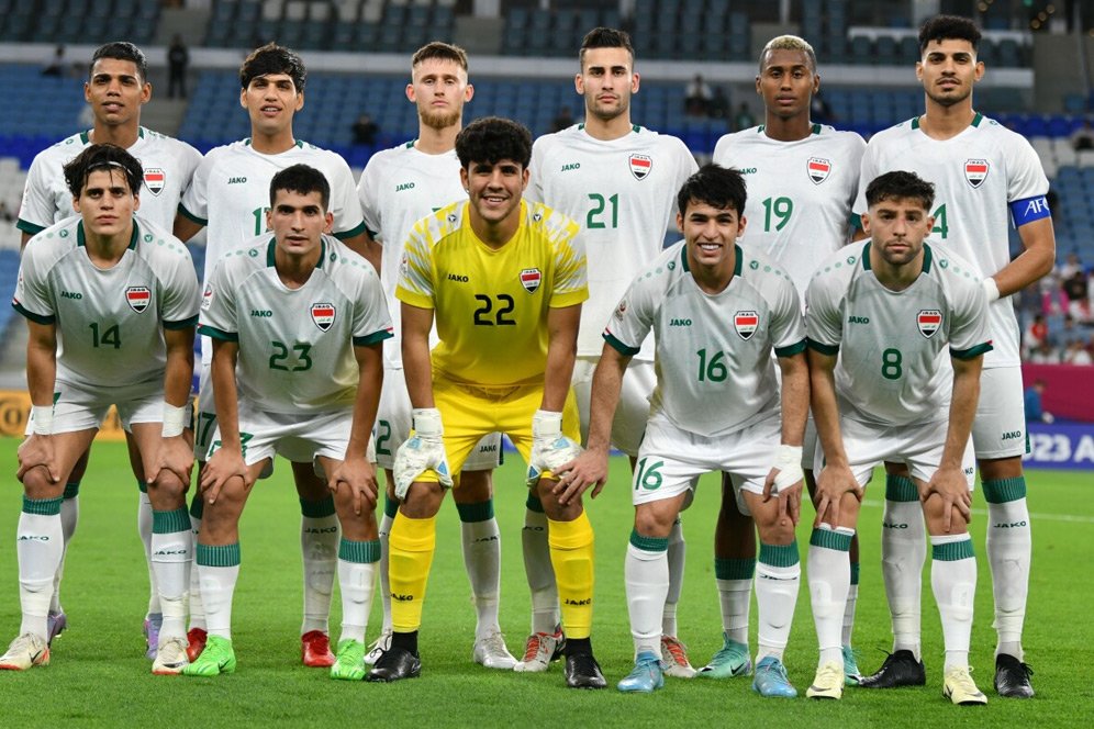 Daftar Pemain dan Nomor Punggung Timnas Irak di Piala Asia U-23 2024
