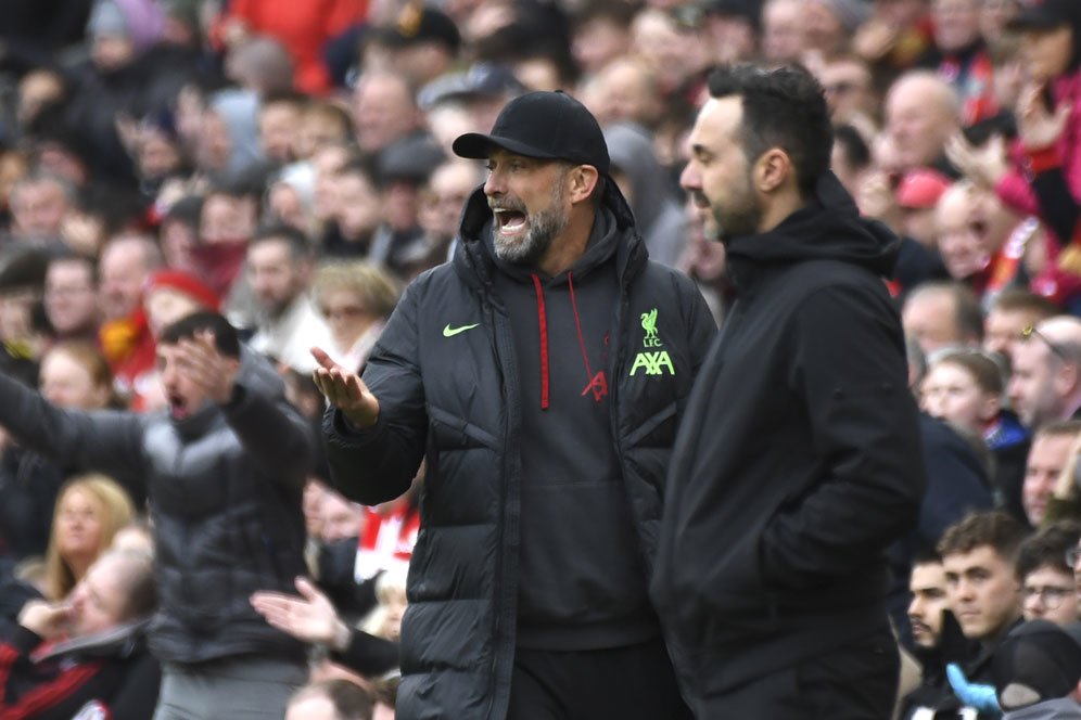 Klopp Puji Proses Terciptanya Gol Salah di Laga Liverpool vs Brighton: Jenius!