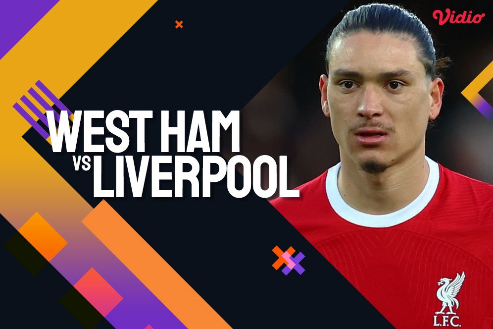 Link Live Streaming Premier League West Ham vs Liverpool 27 April 2024 di Vidio Link Live Streaming Premier League West Ham vs Liverpool 27 April 2024 di Vidio