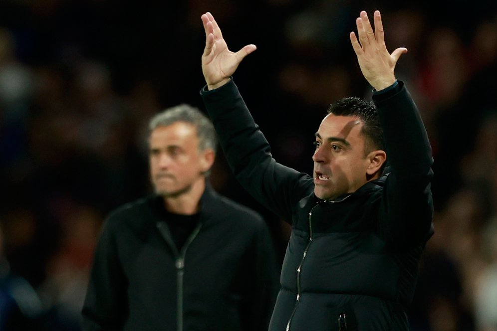 Tantrum, Xavi Sebut Wasit Jadi Biang Kerok Tersingkirnya Barcelona di Liga Champions Tantrum, Xavi Sebut Wasit Jadi Biang Kerok Tersingkirnya Barcelona di Liga Champions